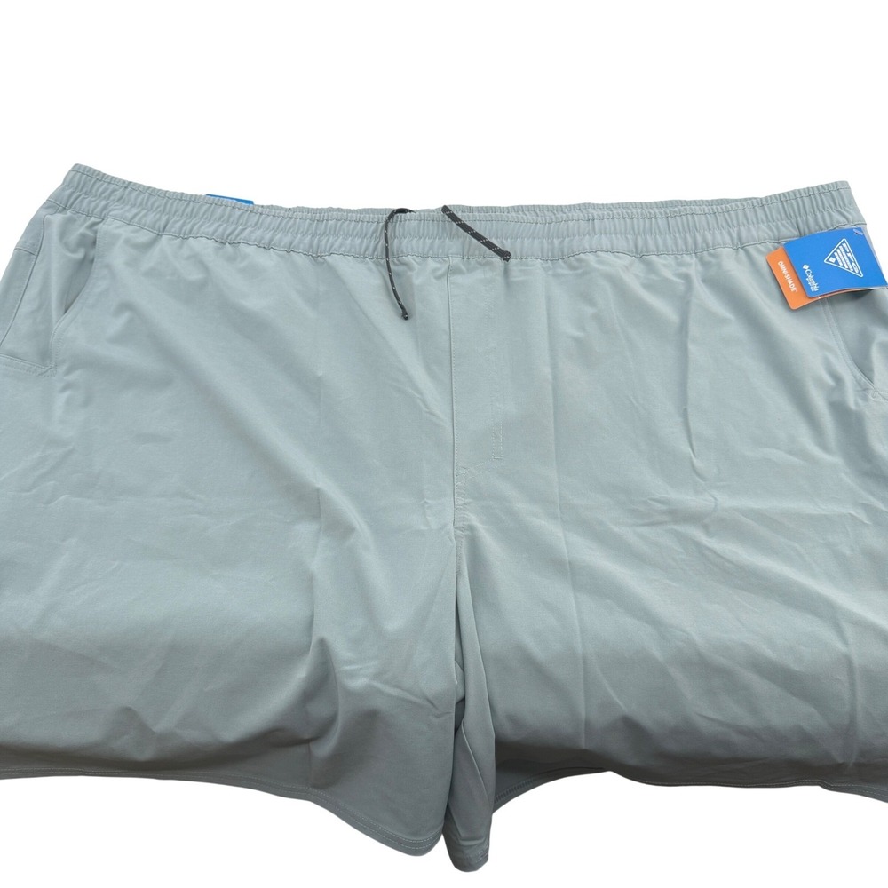 Columbia PFG Shorts Mens 6X Crushed Blue Omni-Shade Performance Fishing Gear NEW - Picture 3 of 14